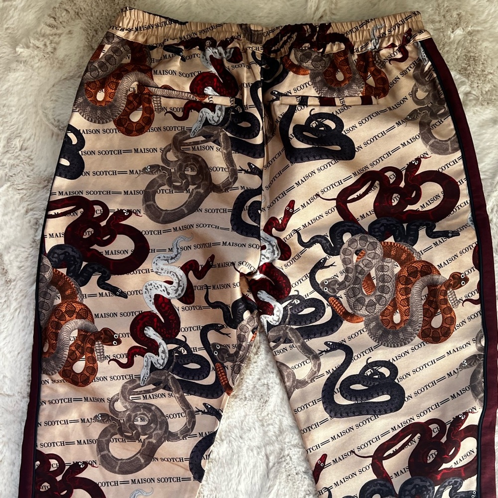 Scotch & Soda Snake Patterned Pants - image 4